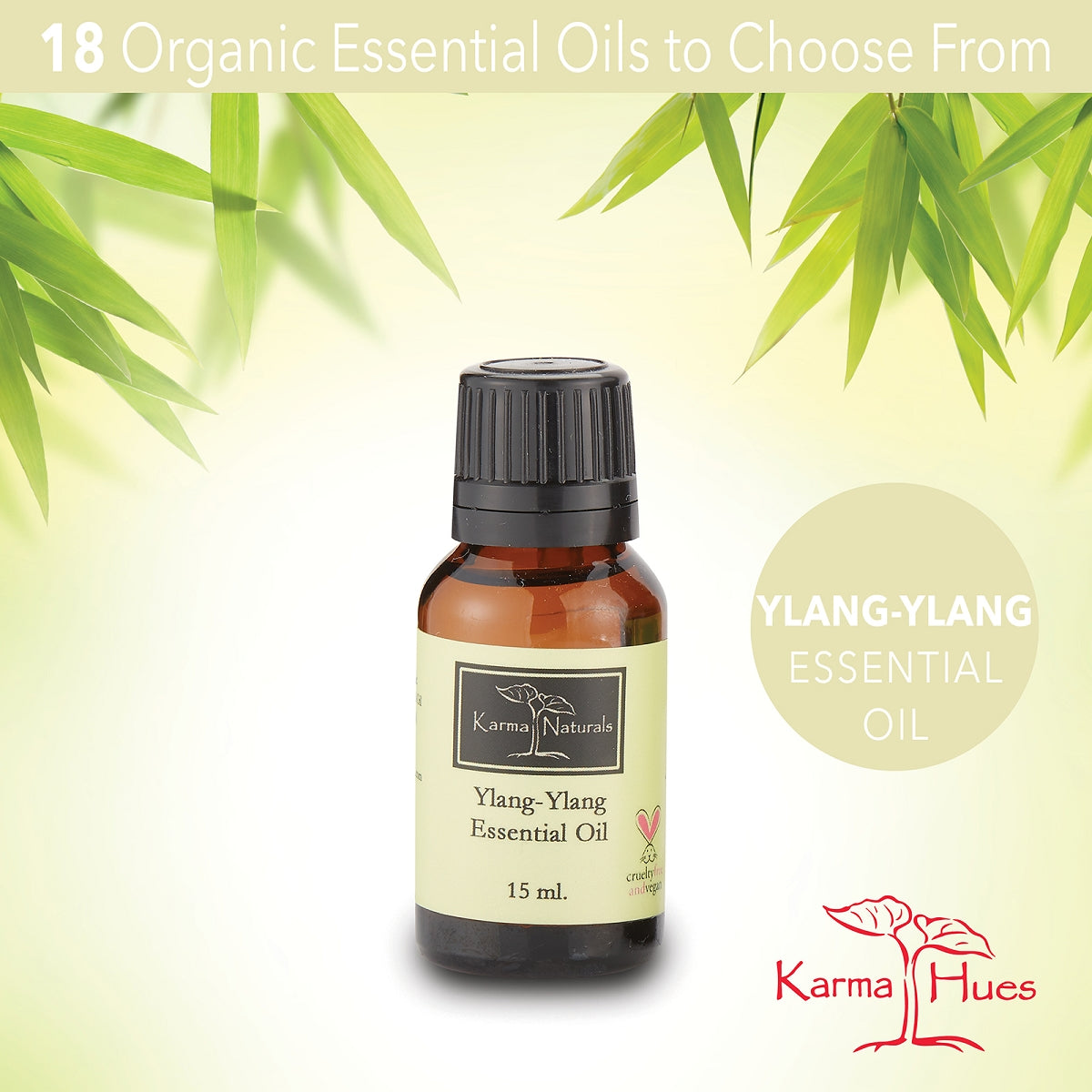 Ylang Ylang Essential Oil : 100% Pure Therapeutic Grade (15 ml)