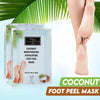 Karma Coconut Foot Peel Mask – Helps Remove Callus & Repair Cracked Heels by Karma Organic – For Men & Women [2 Pack]