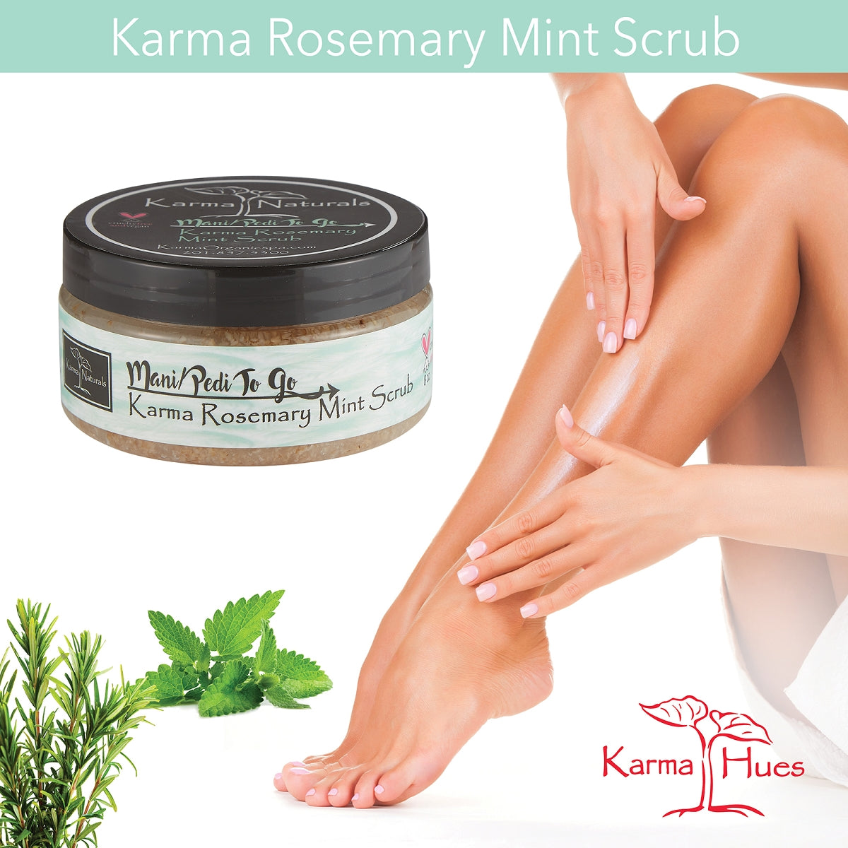 Karma Naturals Rosemary Mint Scrub