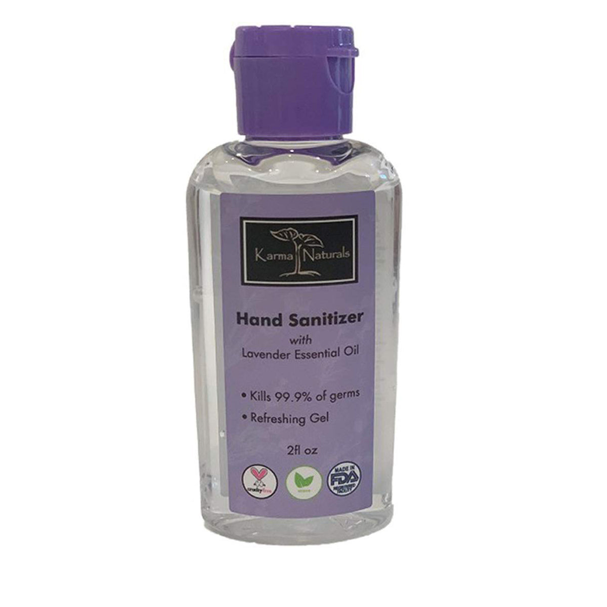 Karma Naturals  Hand Sanitizer with Essential Lavender Oil